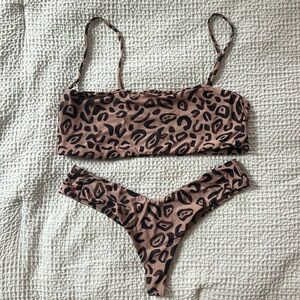 Stone fox swim bikini